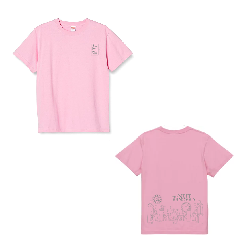 『くるみ割り人形』2024公演Tシャツ(ピンク)
