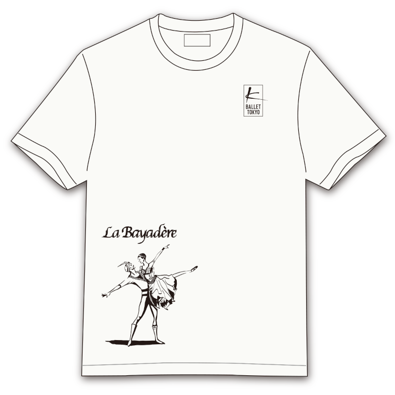 ラ・バヤデール』公演Tシャツ（白） – K-BALLETオンラインショップ