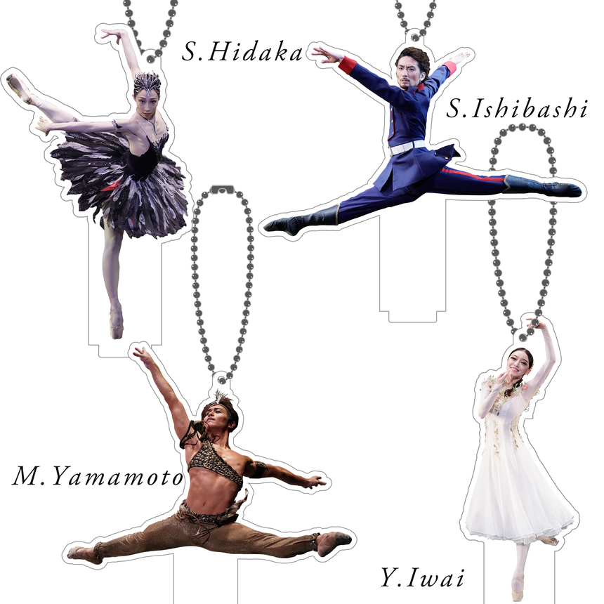 KBTダンサーアクリルスタンドキーホルダー