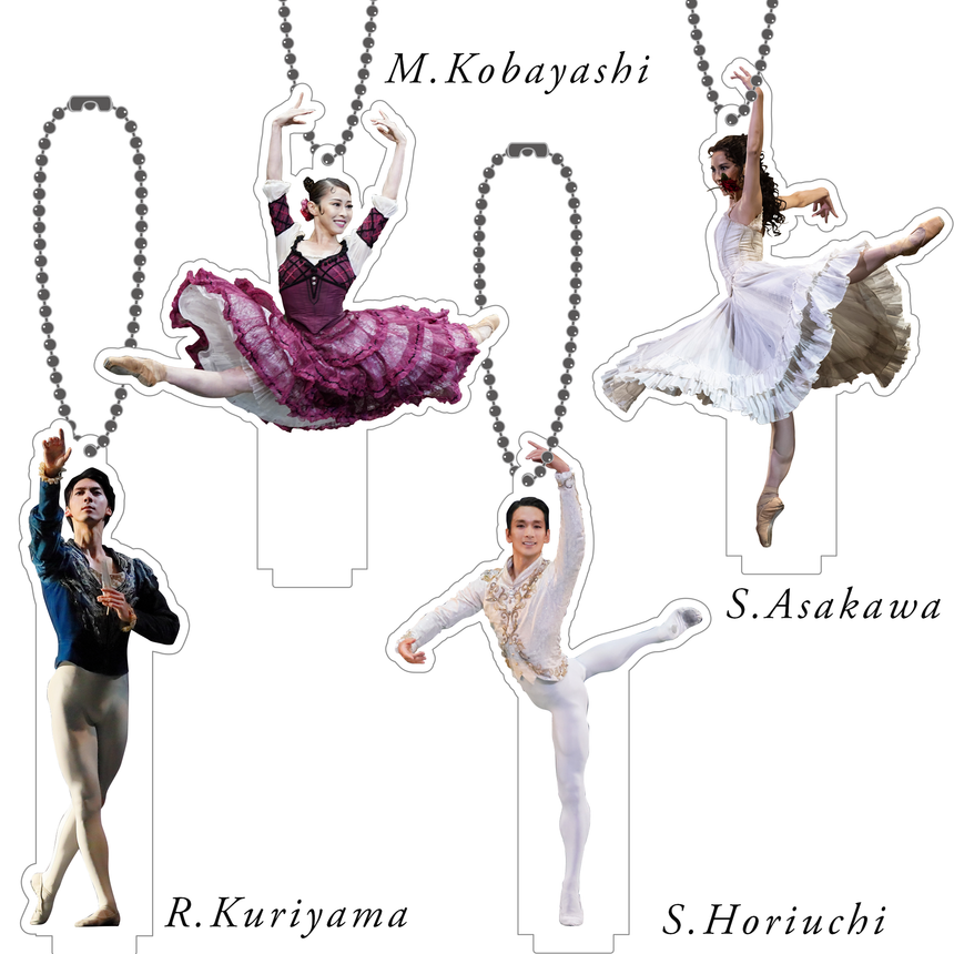 KBTダンサーアクリルスタンドキーホルダー