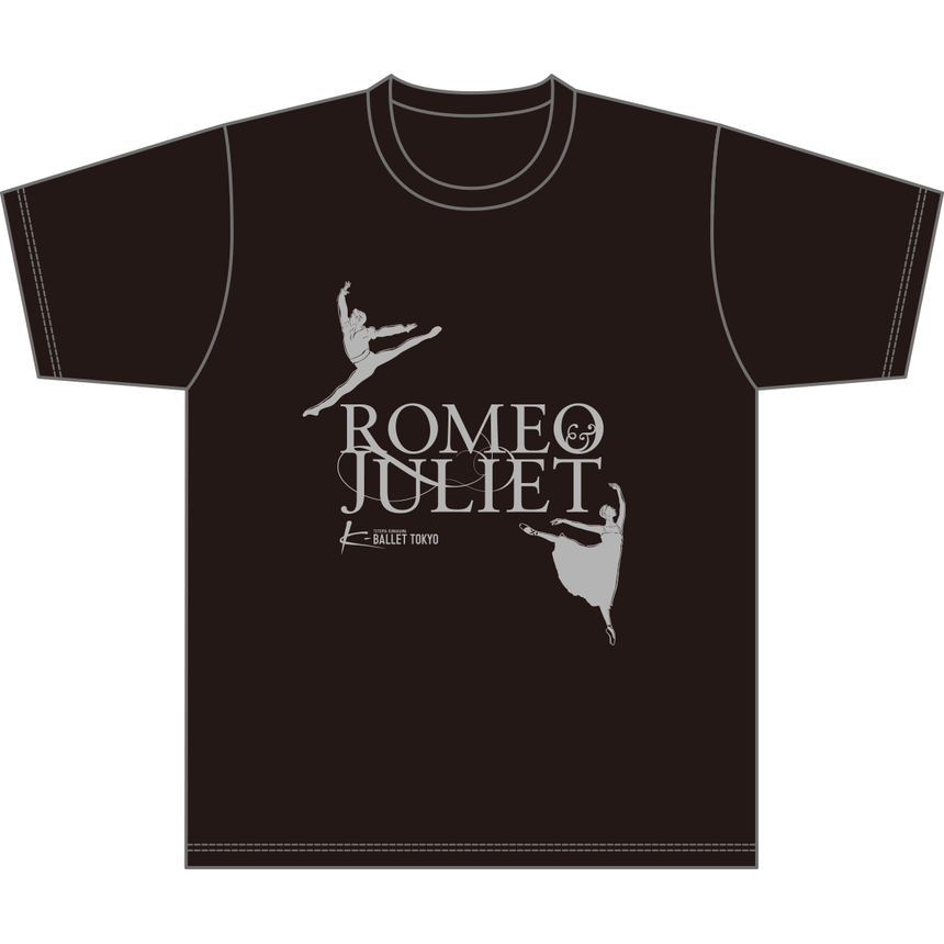 『ロミオとジュリエット』公演Tシャツ（黒）
