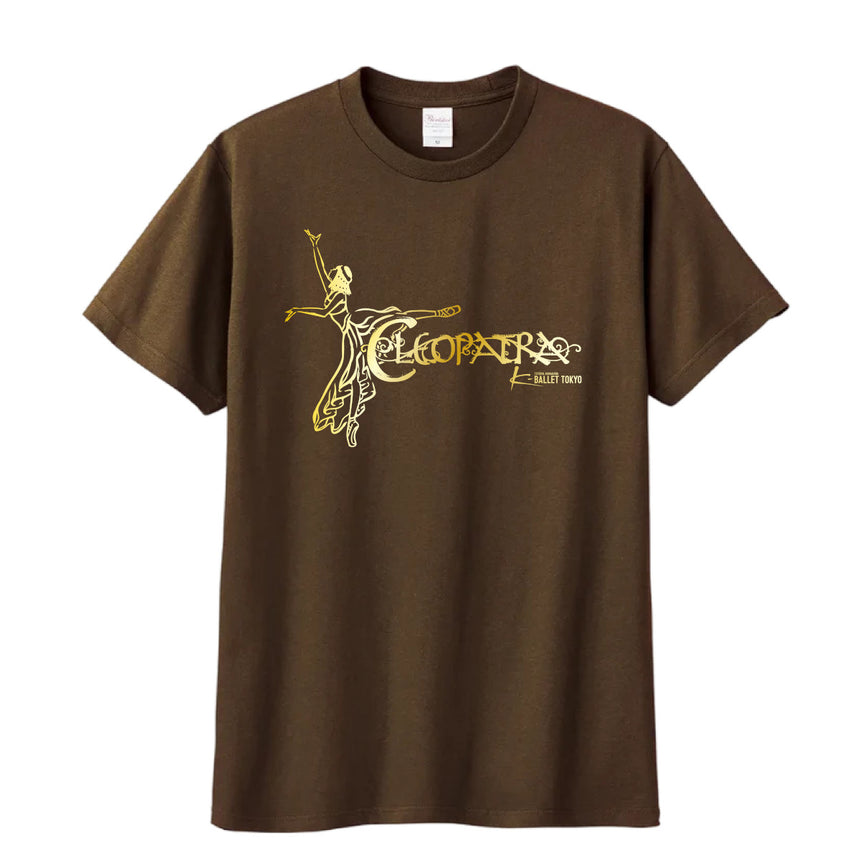 『クレオパトラ』公演Tシャツ（ダークブラウン）